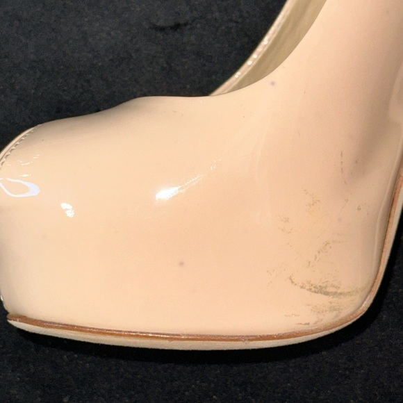 NIB Giuseppe Zanotti Nude patent peeptoe platform heels - Sz 7 or 37 - Picture 10 of 12